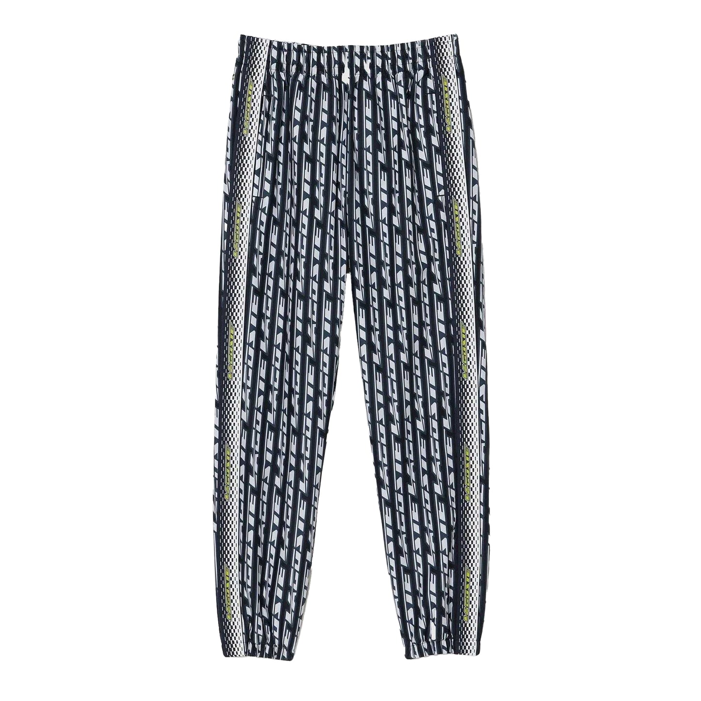 Black - Front - Lacoste Womens-Ladies Logo Jogging Bottoms