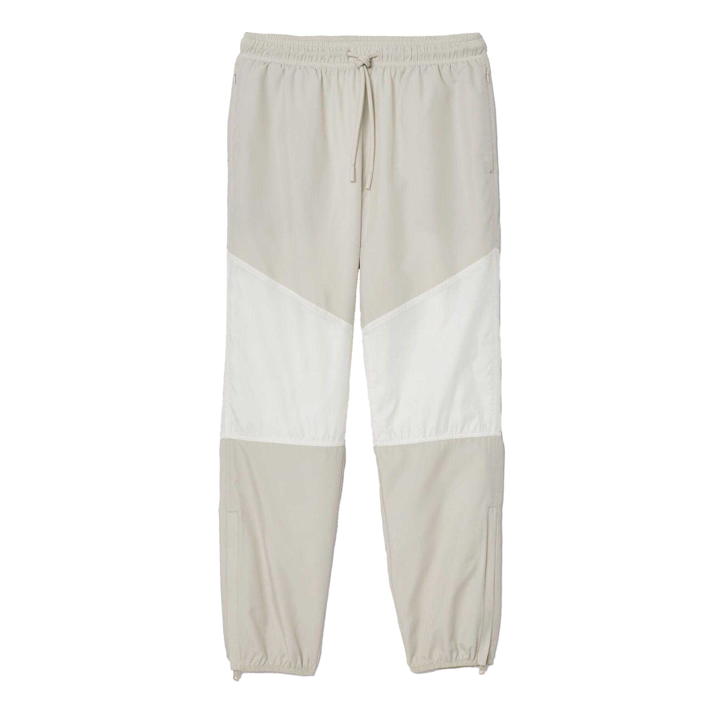 Grey - Front - Lacoste Womens-Ladies Colour Block Jogging Bottoms