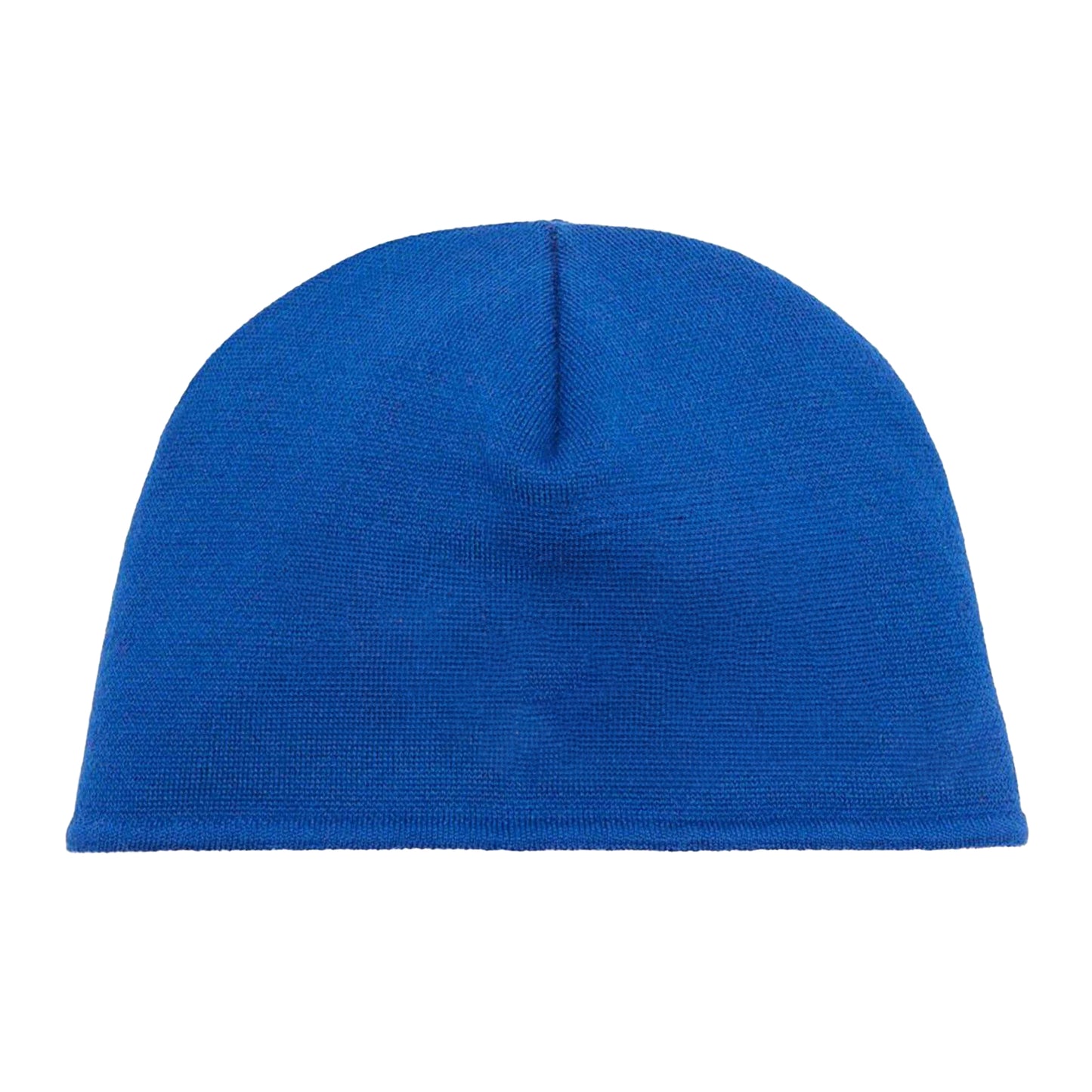 Blue - Back - Lacoste Girls Embroidered Logo Beanie
