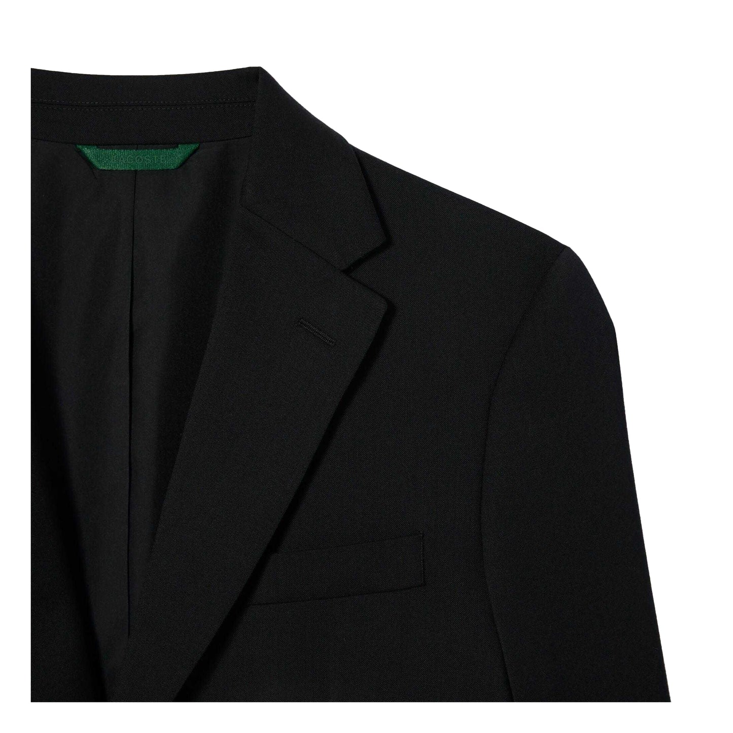 Black - Pack Shot - Lacoste Mens Slim Blazer