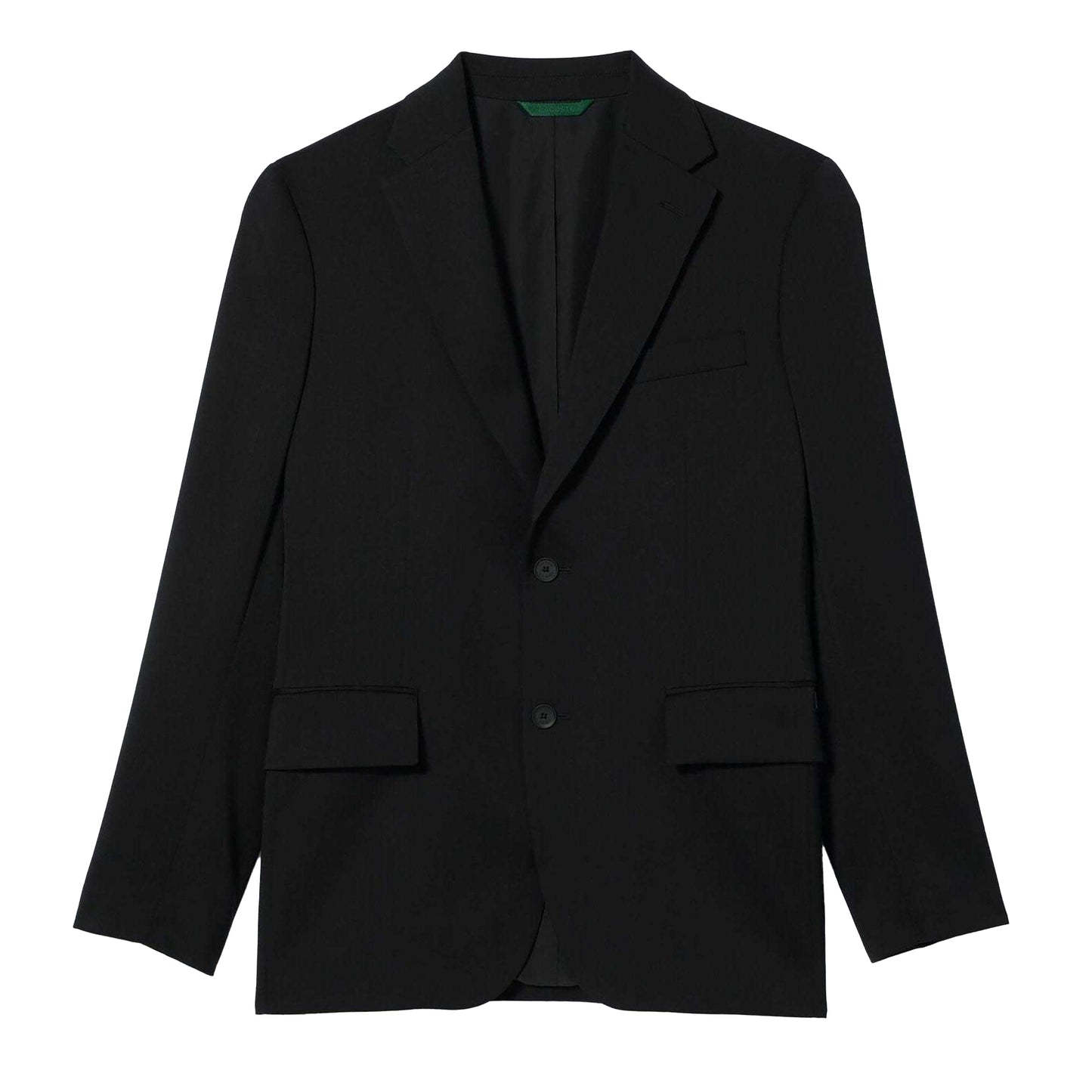 Black - Front - Lacoste Mens Slim Blazer