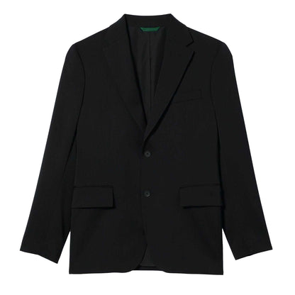 Black - Front - Lacoste Mens Slim Blazer