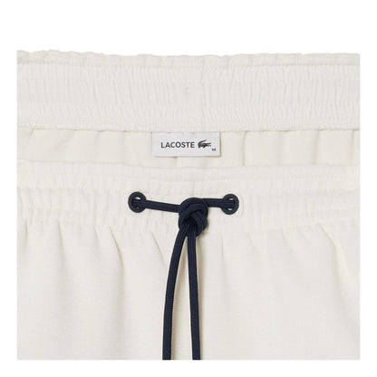 Cream - Lifestyle - Lacoste Womens-Ladies Contrast Panel Shorts