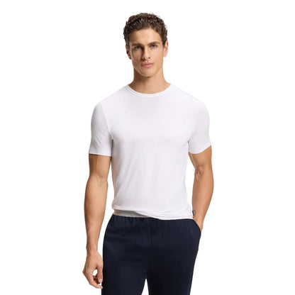 Multicoloured - Lifestyle - Hugo Boss Mens Bamboo Slim T-Shirt (Pack of 3)