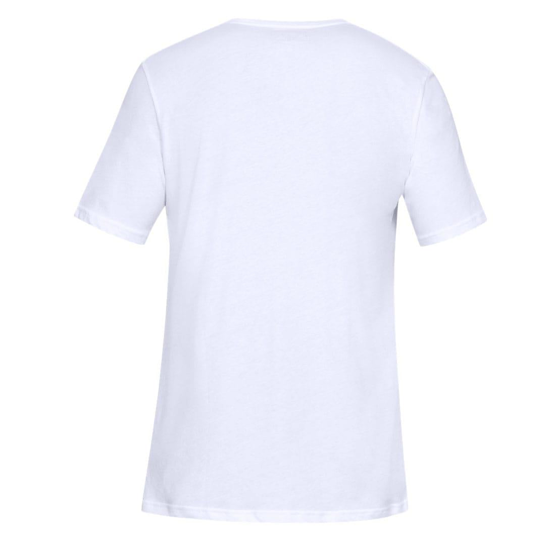 White - Back - Under Armour Mens Sportstyle Logo T-Shirt