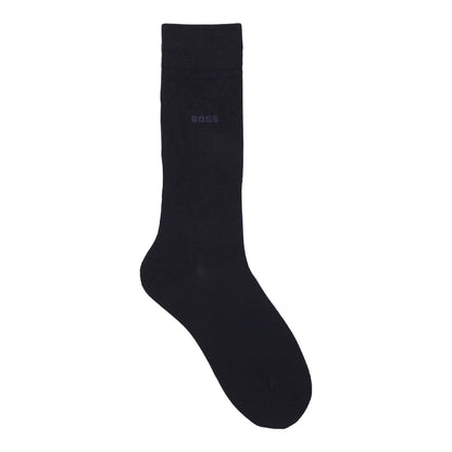 Dark Blue - Back - Boss Mens Edward Gentle Socks