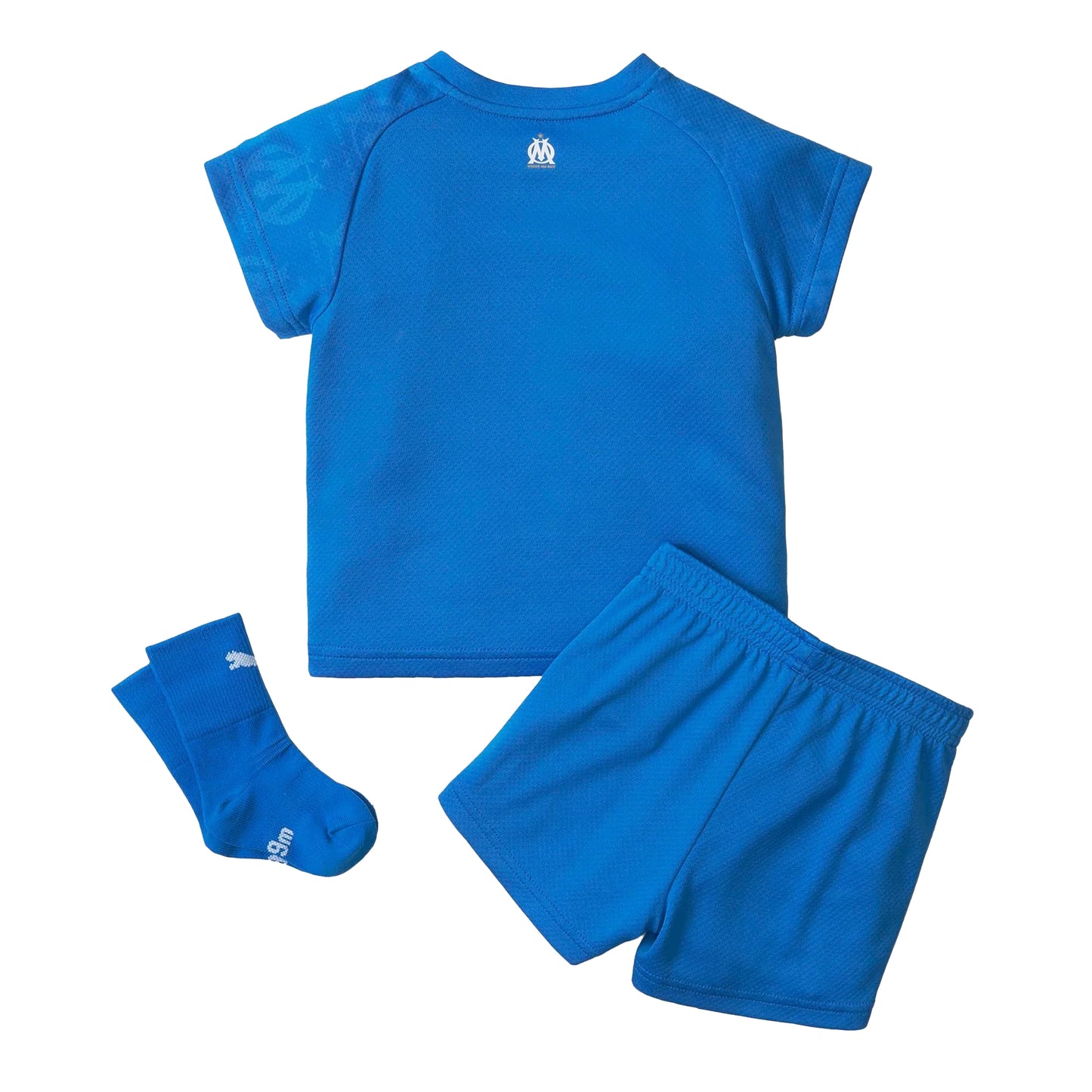 Blue - Back - Puma Baby Olympique De Marseille FC Top & Bottom Set