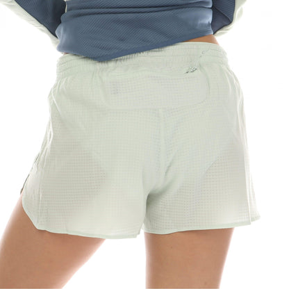 Green - Back - Adidas Womens-Ladies Run For The Oceans Shorts