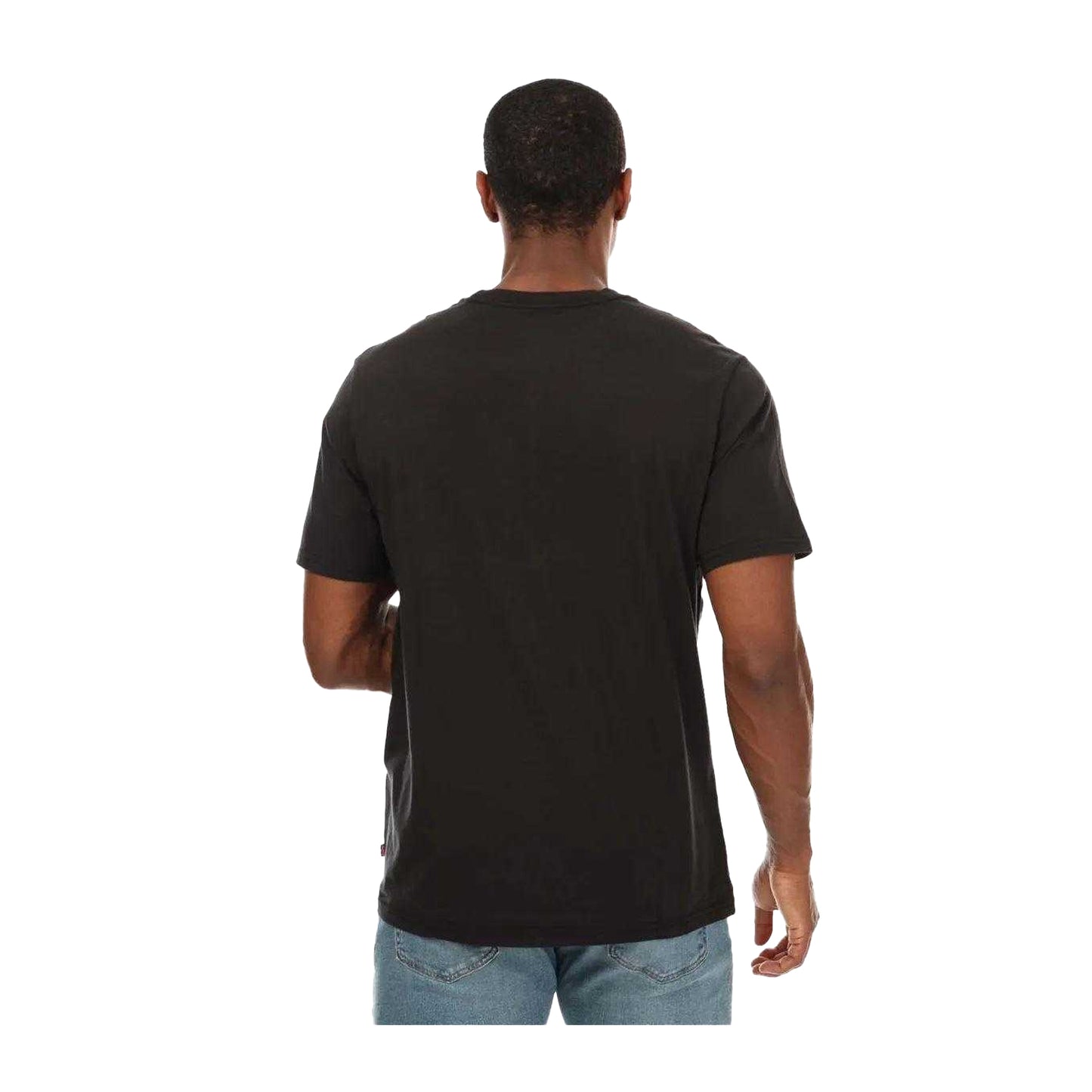 Black - Back - Levis Mens Relaxed Fit T-Shirt