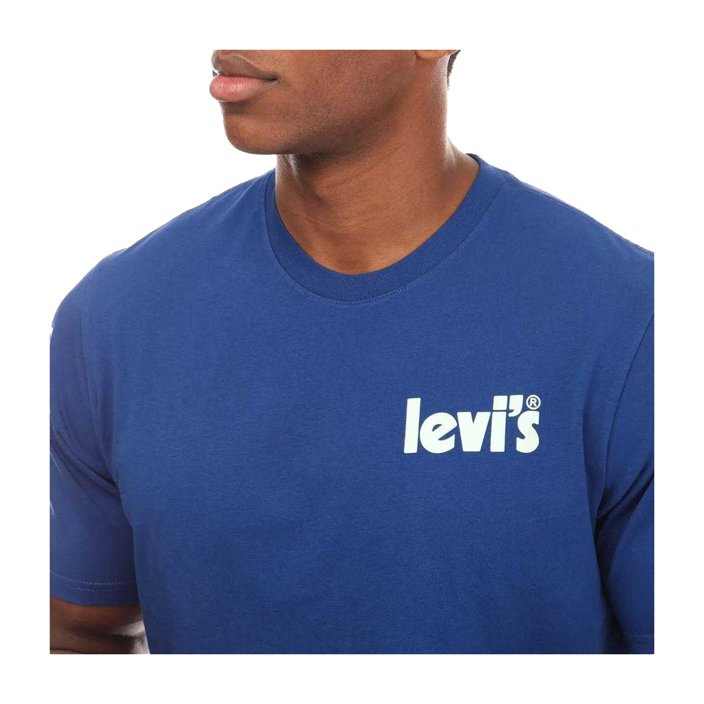 Dark Blue - Side - Levis Mens Relaxed Fit T-Shirt