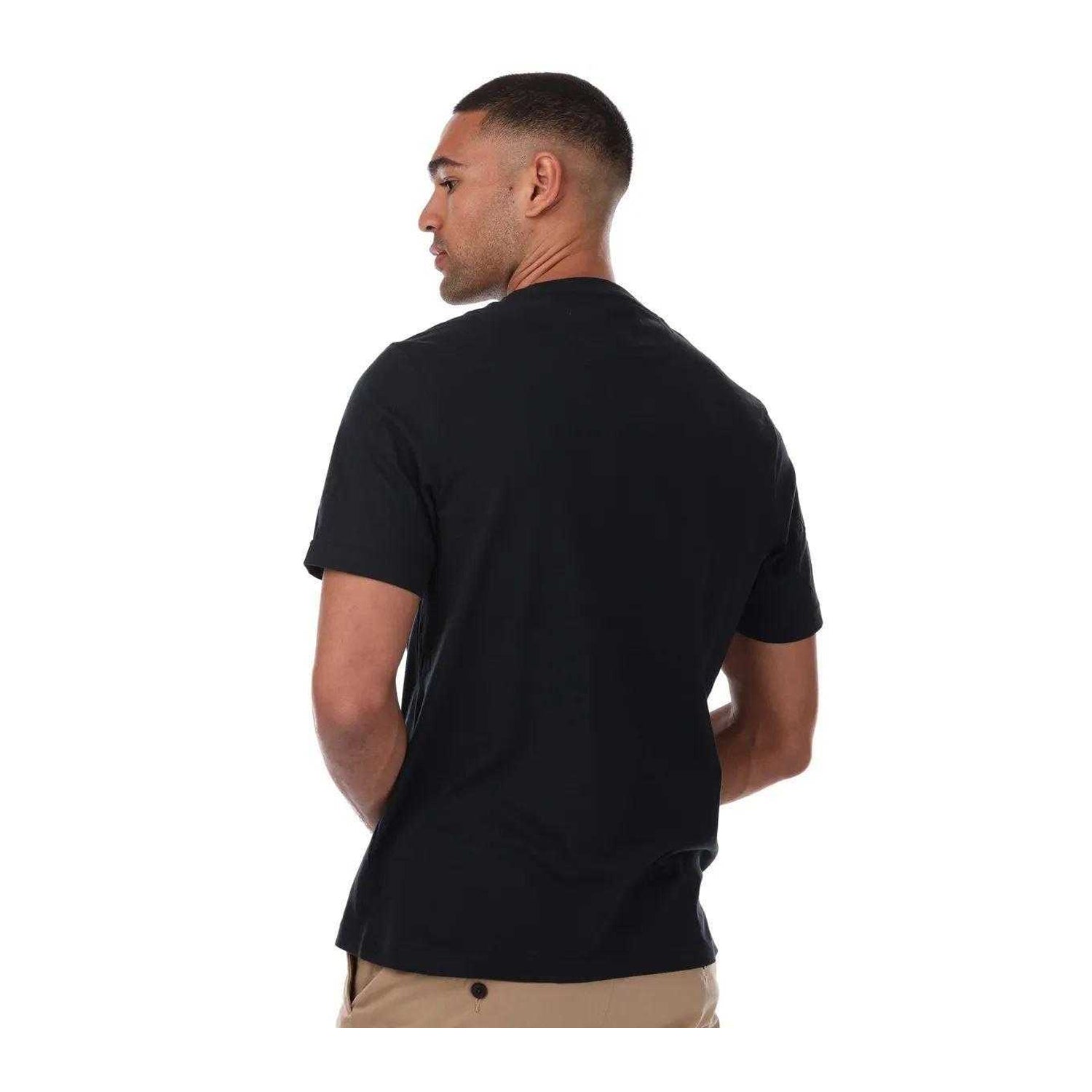 Navy - Back - Farah Mens Eddie Short-Sleeved T-Shirt