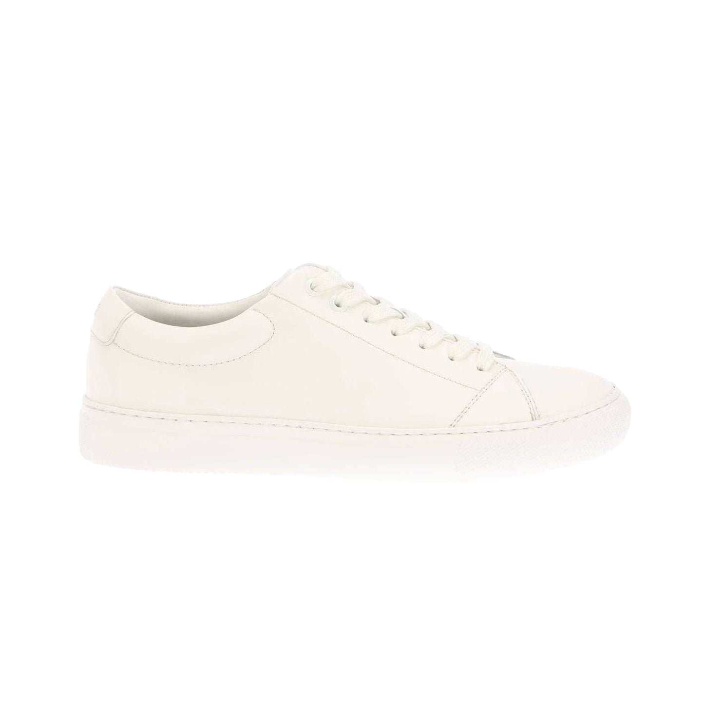 White - Side - Boss Mens Enlight Leather Trainers