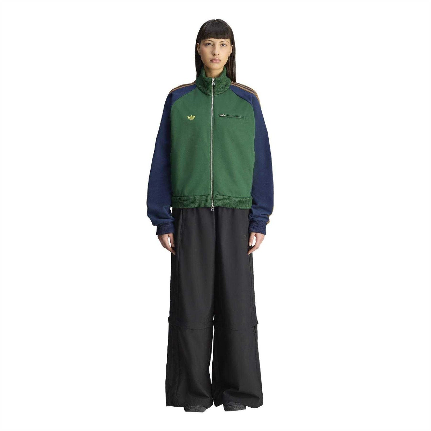Green - Side - Adidas Mens Brain Dead Track Top