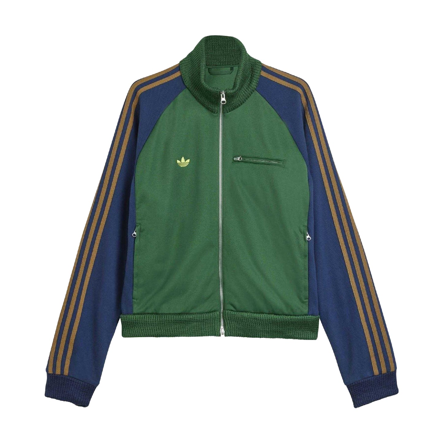 Green - Front - Adidas Mens Brain Dead Track Top
