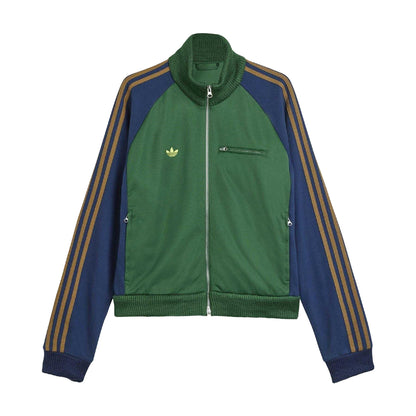 Green - Front - Adidas Mens Brain Dead Track Top
