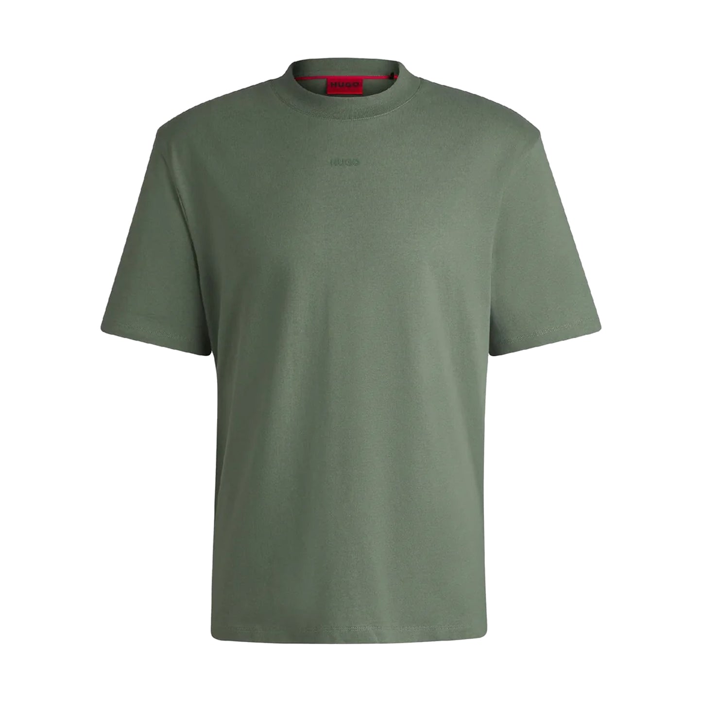 Green - Front - Hugo Mens Dapolino Logo T-Shirt