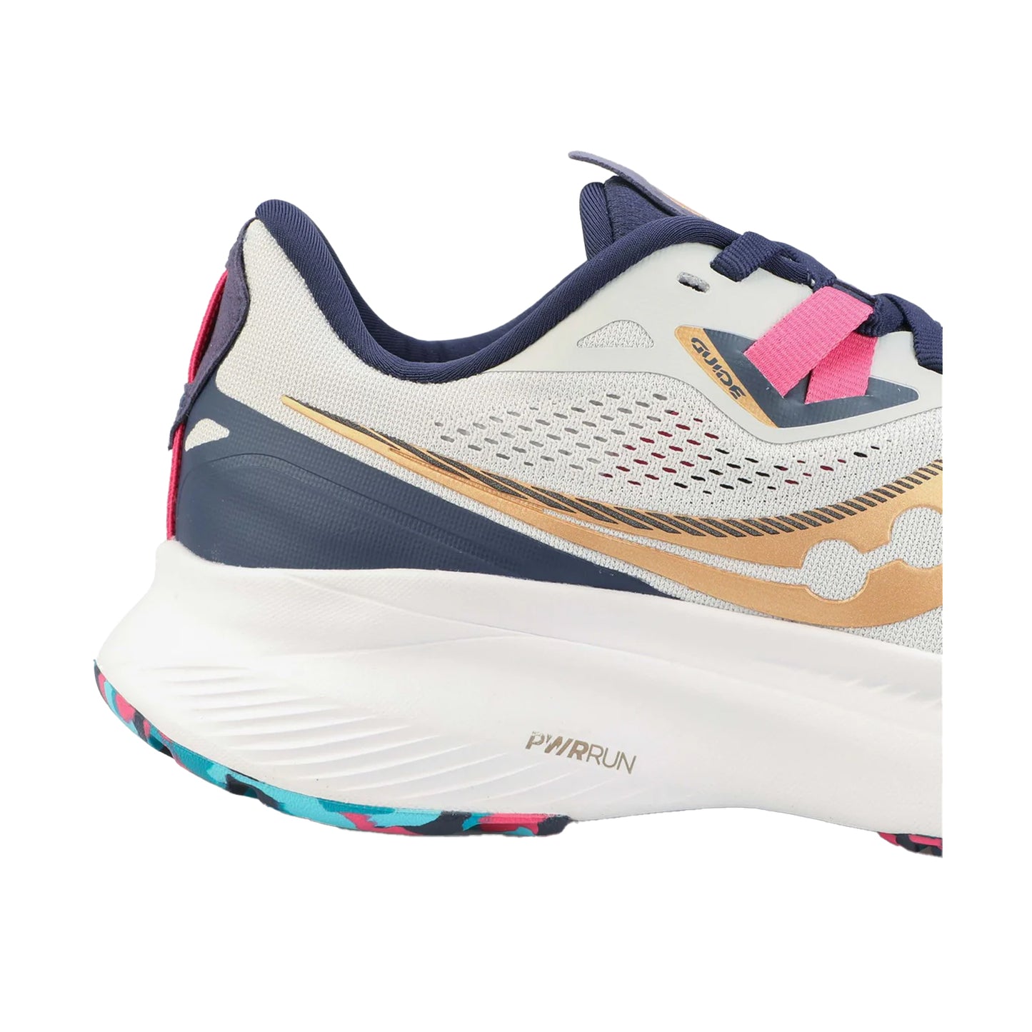 Grey-Multicoloured - Pack Shot - Saucony Unisex Adult Guide 15 Running Shoes