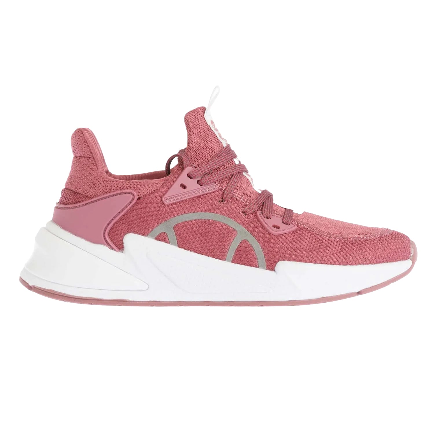 Pink - Side - Ellesse Womens-Ladies Siera Running Trainers