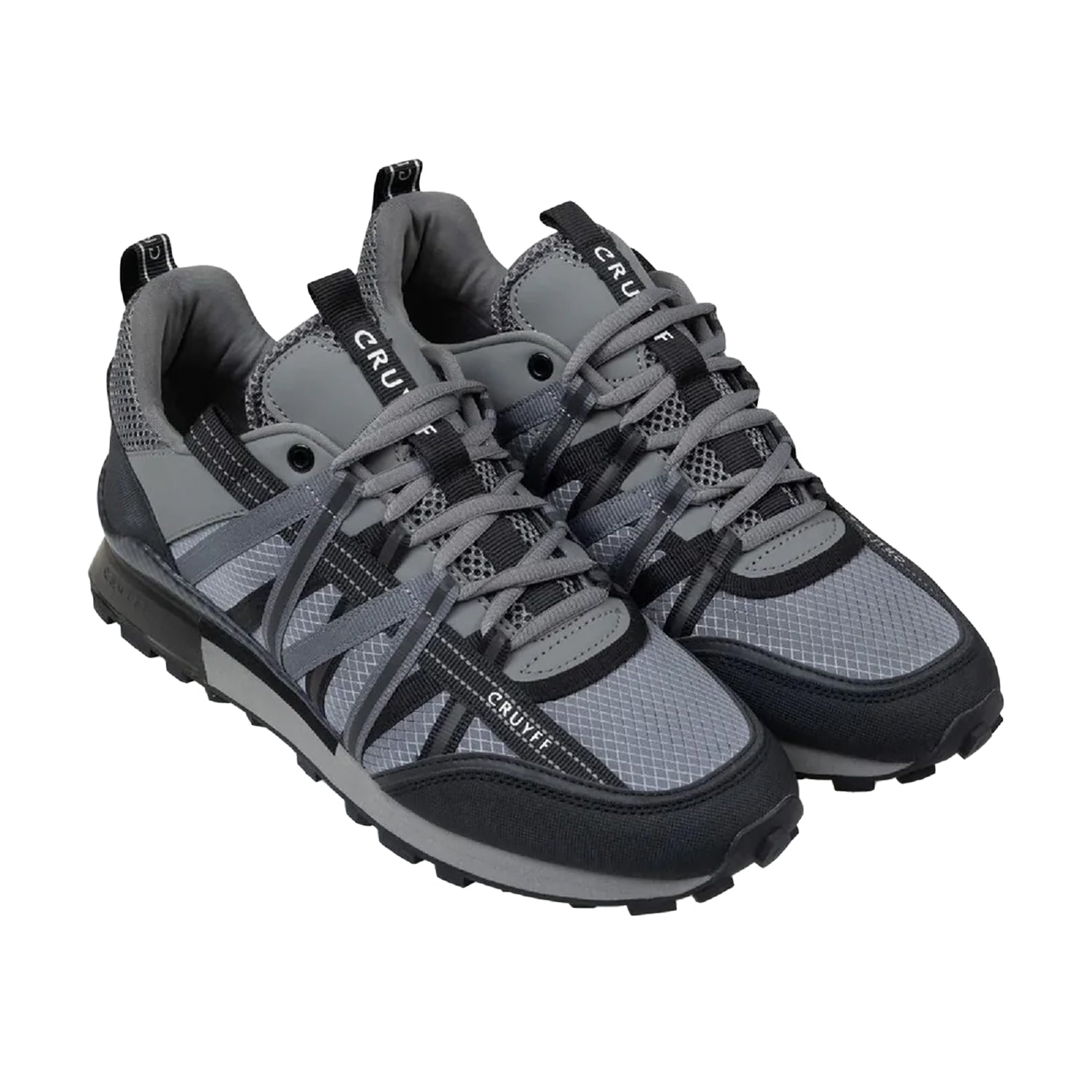 Grey - Lifestyle - Cruyff Mens Fearia Trainers
