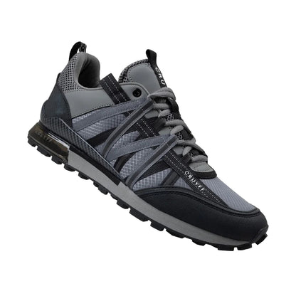 Grey - Front - Cruyff Mens Fearia Trainers