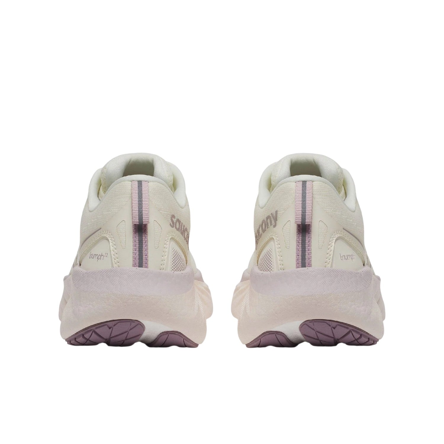 Off White - Back - Saucony Unisex Adult Triumph 22 Running Shoes