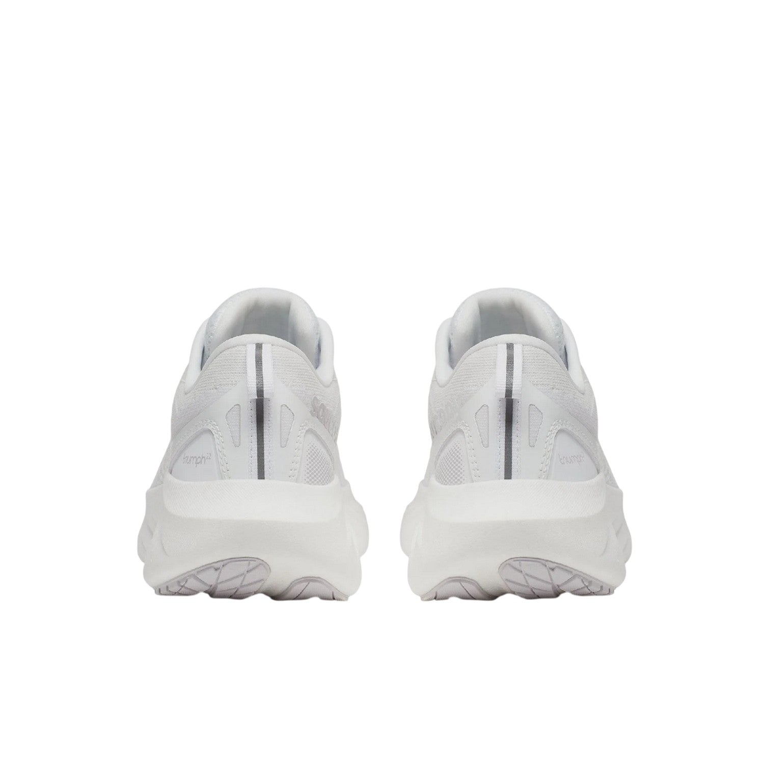 White - Back - Saucony Unisex Adult Triumph 22 Running Shoes