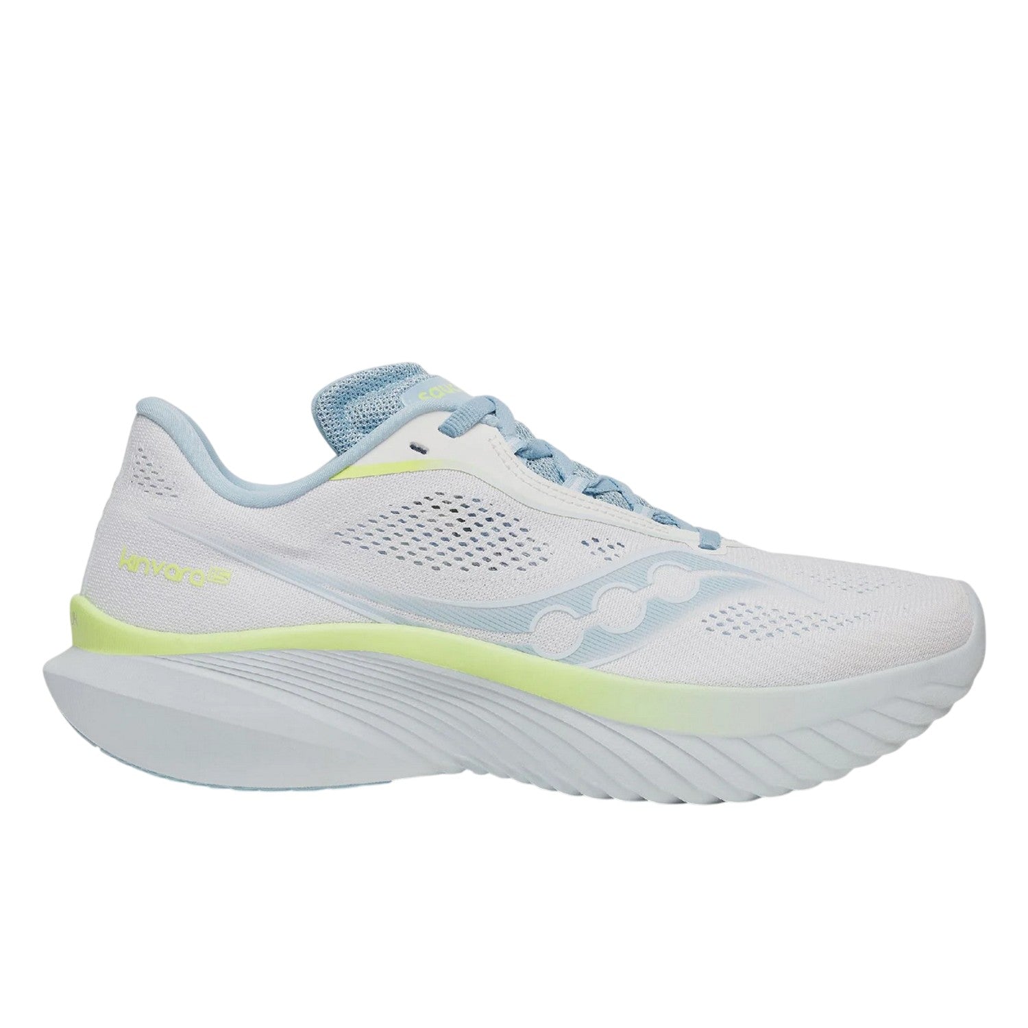 White - Lifestyle - Saucony Unisex Adult Kinvara 15 Running Shoes
