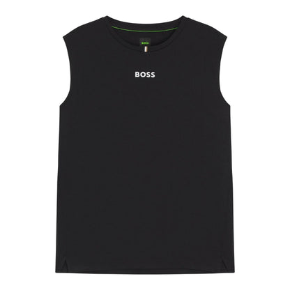 Black - Front - Boss Mens Quick Dry Active Tank Top