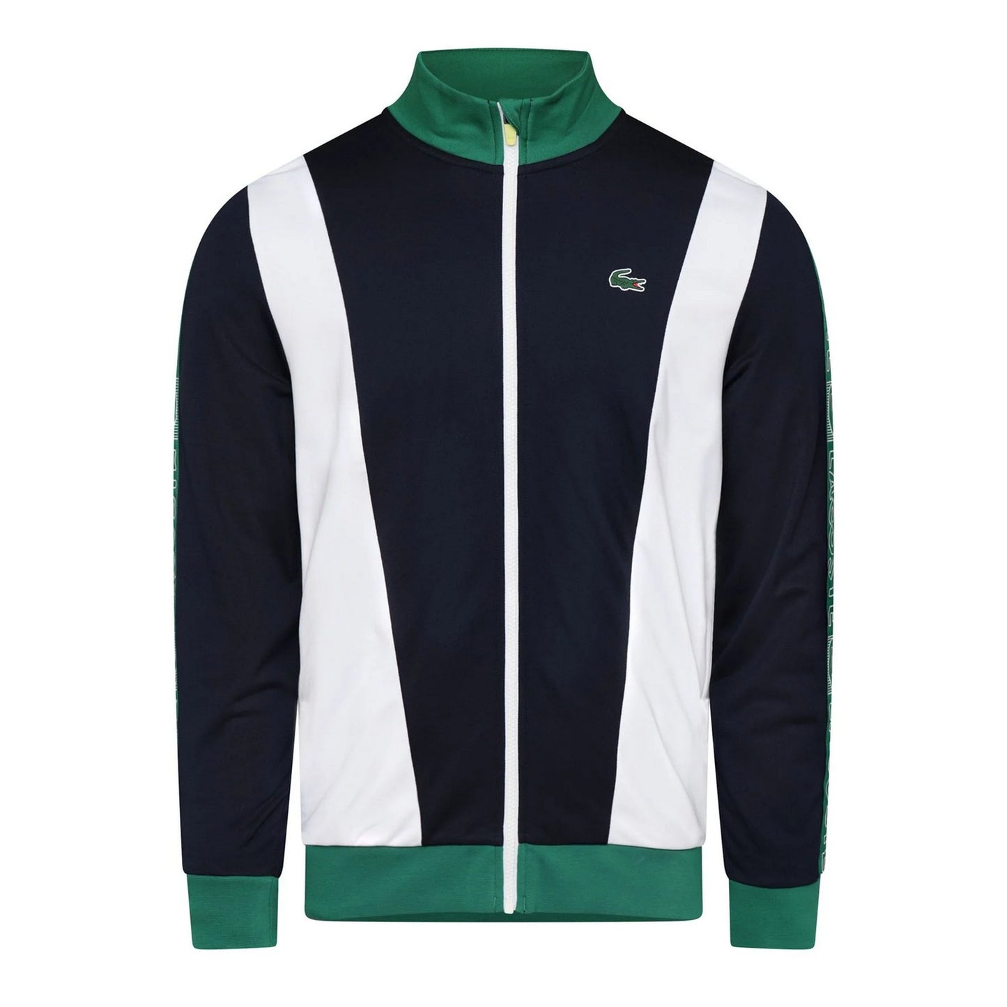 Navy - Front - Lacoste Mens Full Zip Track Jacket