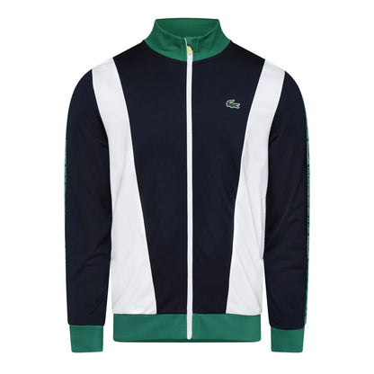Navy - Front - Lacoste Mens Full Zip Track Jacket