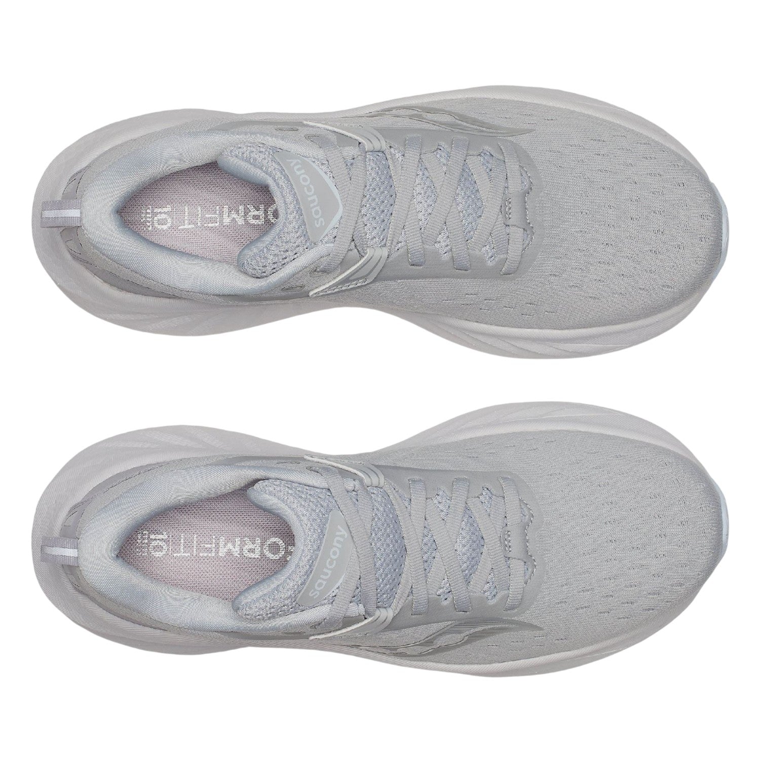 Light Grey - Close up - Saucony Womens-Ladies Triumph 22 Trainers