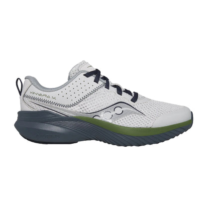 Grey-Blue - Side - Saucony Childrens-Kids Kinvara 14 Trainers