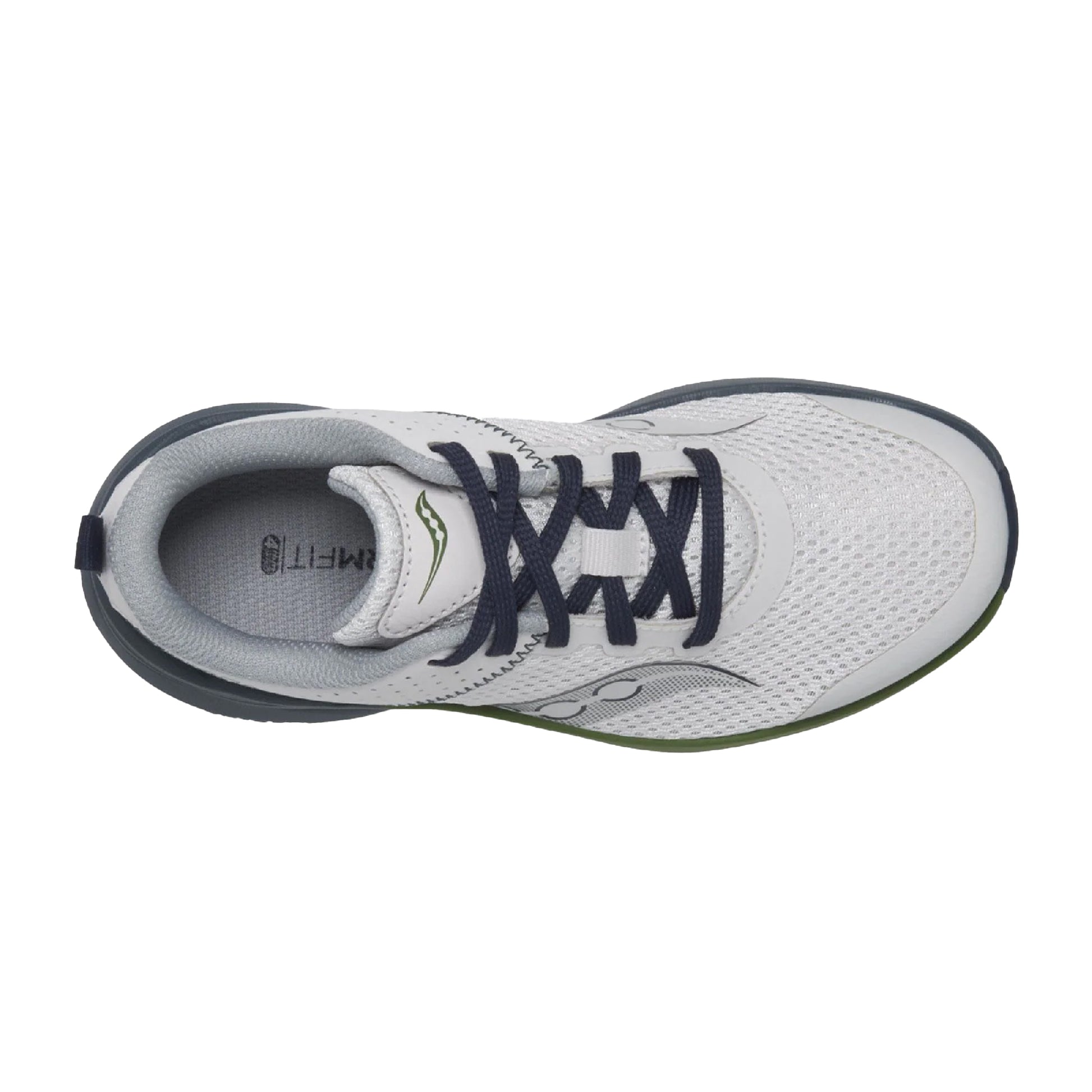 Grey-Blue - Lifestyle - Saucony Childrens-Kids Kinvara 14 Trainers