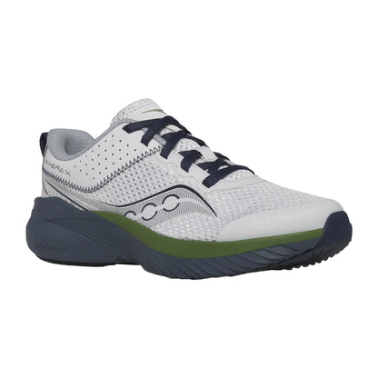Grey-Blue - Front - Saucony Childrens-Kids Kinvara 14 Trainers