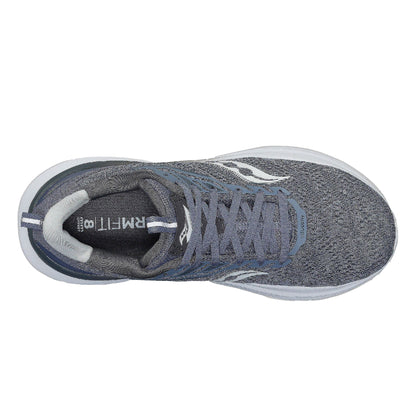Grey - Pack Shot - Saucony Mens Echelon 9 Running Trainers
