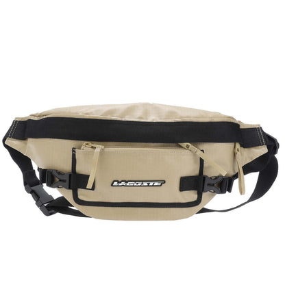 Brown - Front - Lacoste Print Logo Waist Bag