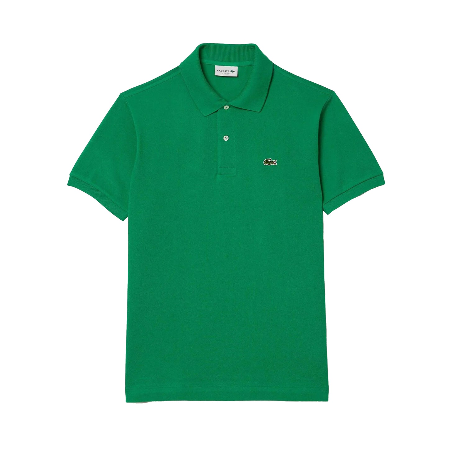 Green - Front - Lacoste Mens Classic Polo Shirt