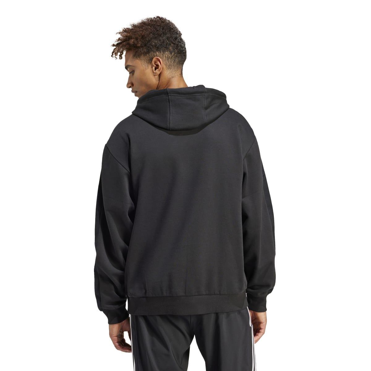 Black - Back - Adidas Mens House of Tiro Sports Hoodie