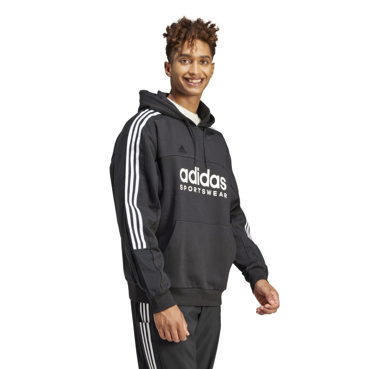 Black - Lifestyle - Adidas Mens House of Tiro Sports Hoodie