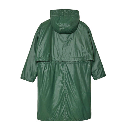 Green - Back - Lacoste Womens-Ladies Water Repellent Full Zip Jacket