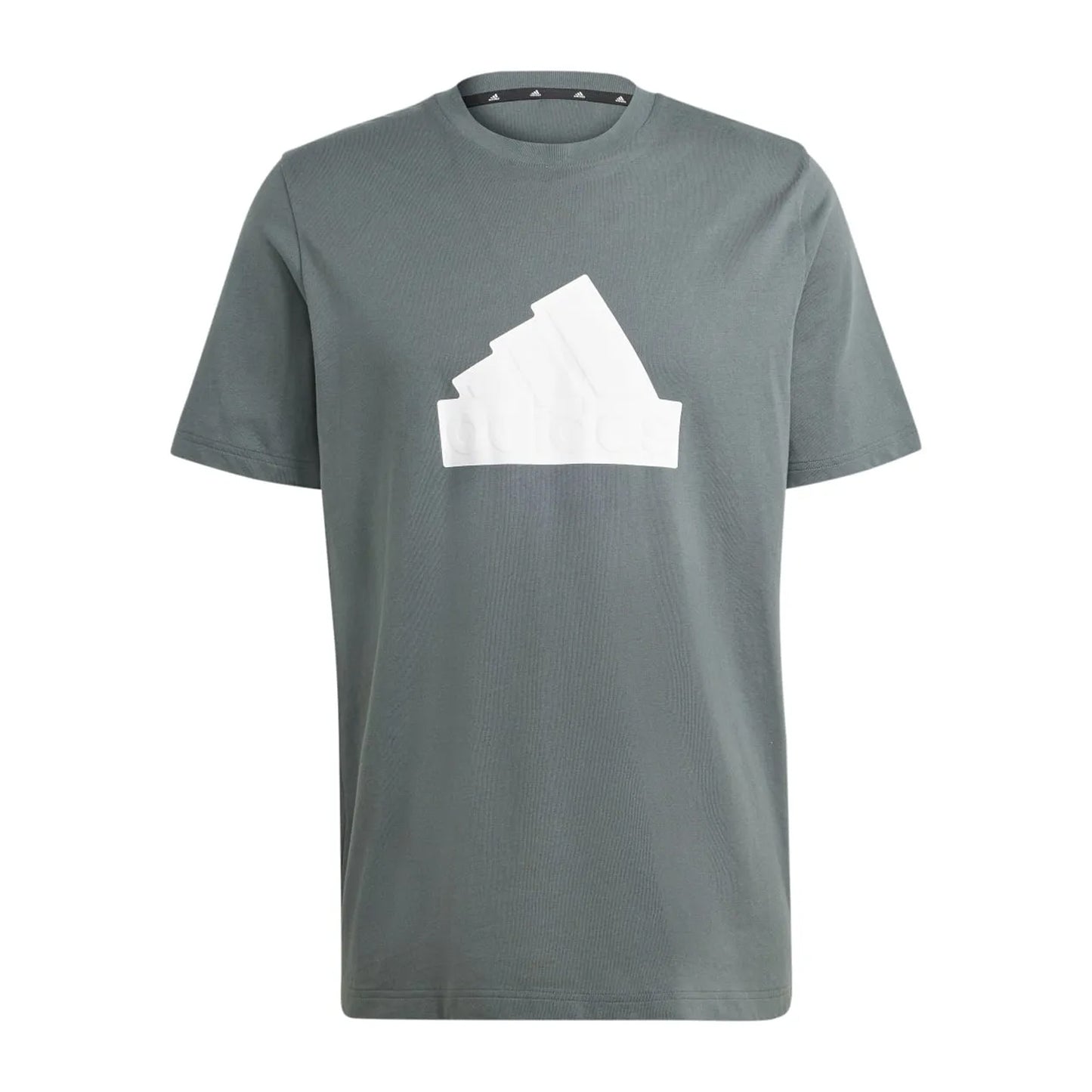 Grey - Front - Adidas Mens Future Icons Badge of Sport T-Shirt