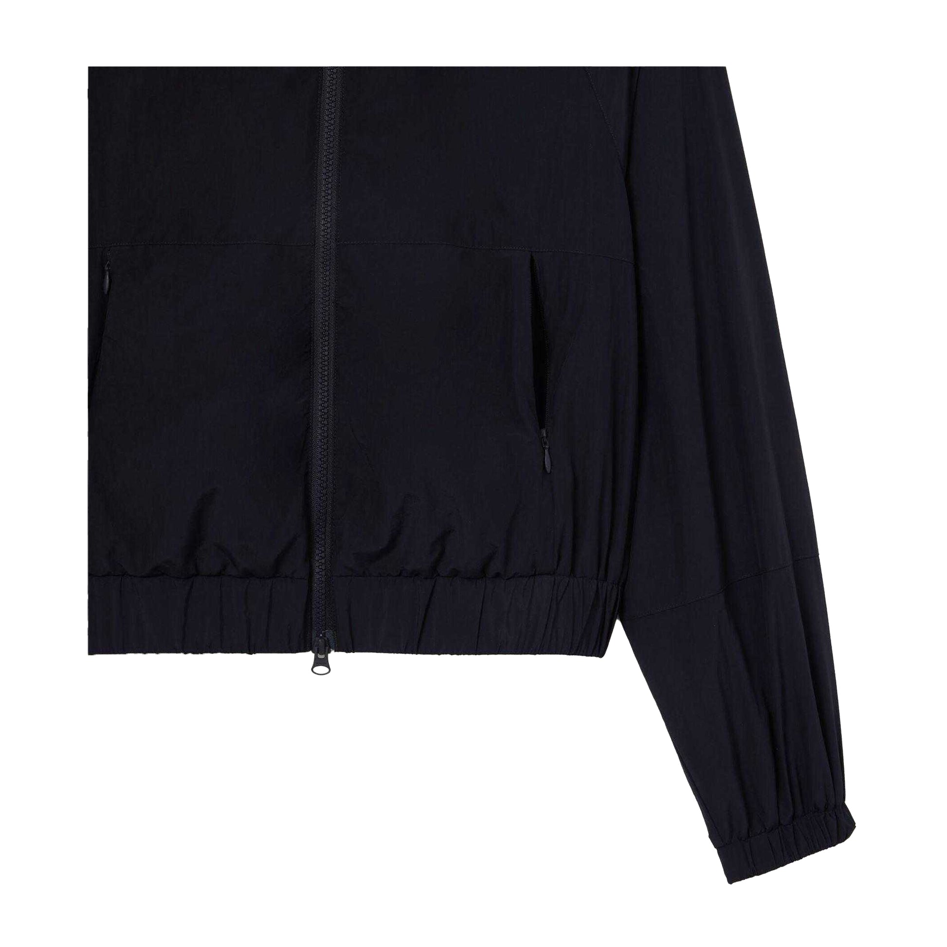 Blue - Side - Lacoste Womens-Ladies Relaxed Fit Track Jacket