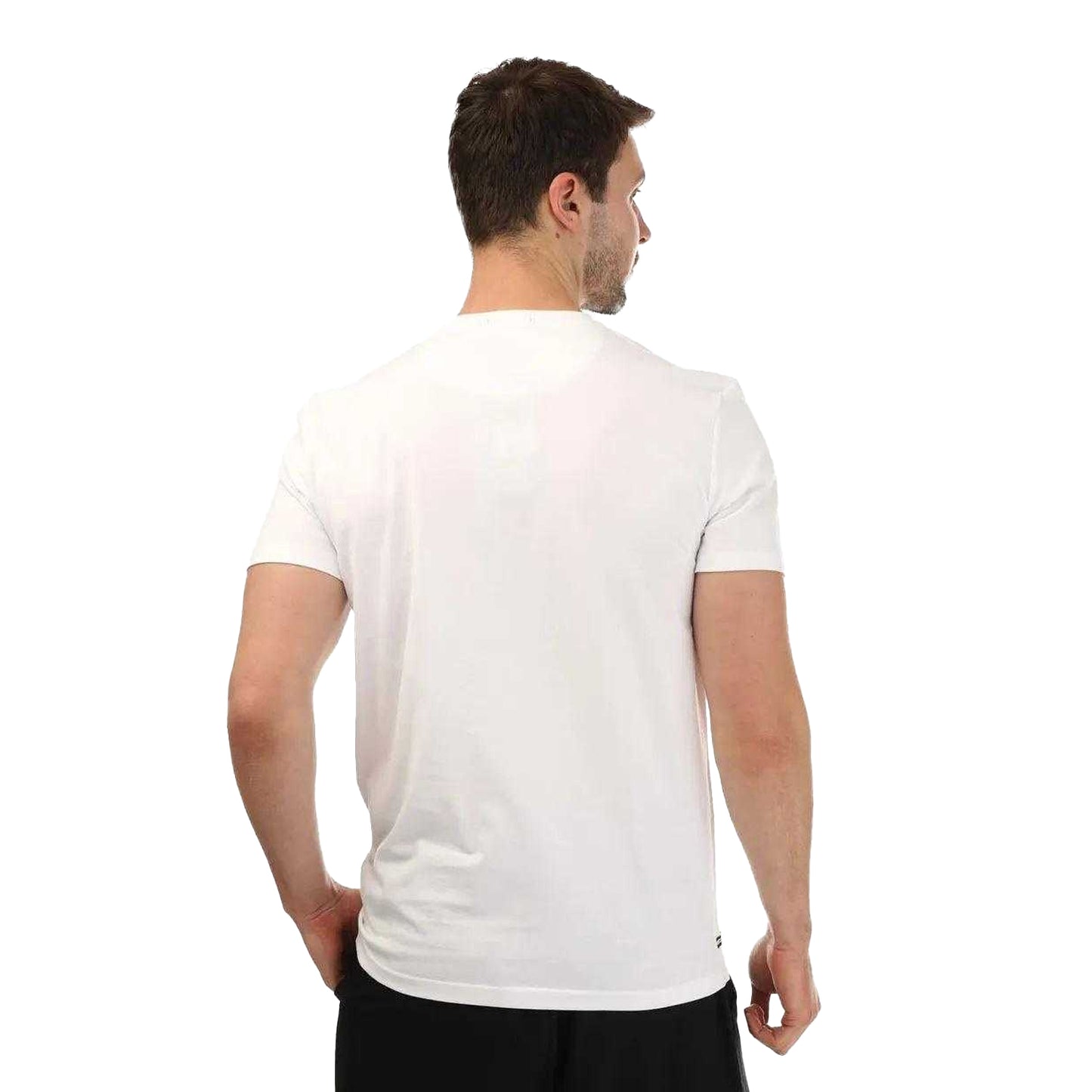 White - Back - Weekend Offender Mens Bridgetown T-Shirt