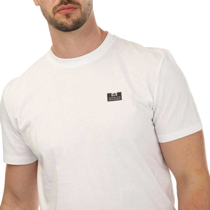 White - Side - Weekend Offender Mens Bridgetown T-Shirt