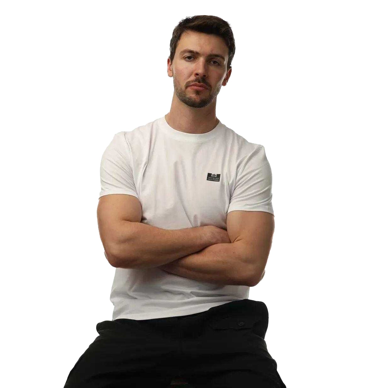 White - Lifestyle - Weekend Offender Mens Bridgetown T-Shirt