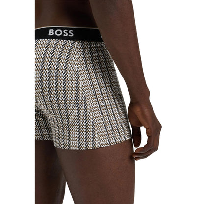 Black-Navy-Multicoloured - Lifestyle - Boss Mens Power Briefs (Pack of 3)
