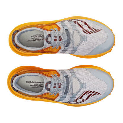 Off White - Side - Saucony Mens Endorphin Running Trainers