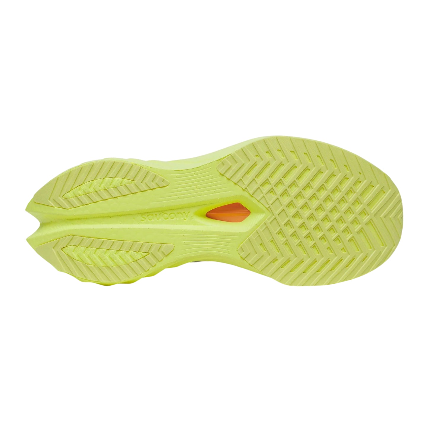 White-Yellow - Pack Shot - Saucony Womens-Ladies Endorphin Speed 4 Running Trainers