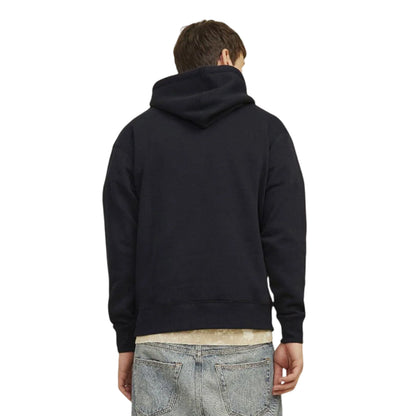 Black - Back - Jack And Jones Mens Elegacy Hoodie