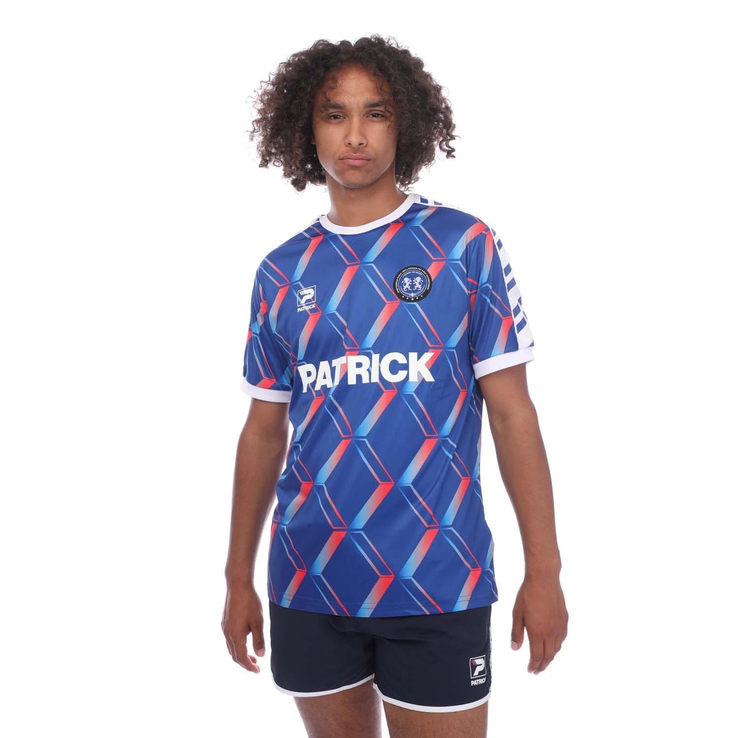 Blue - Front - Patrick Unisex Adult Zico T-Shirt